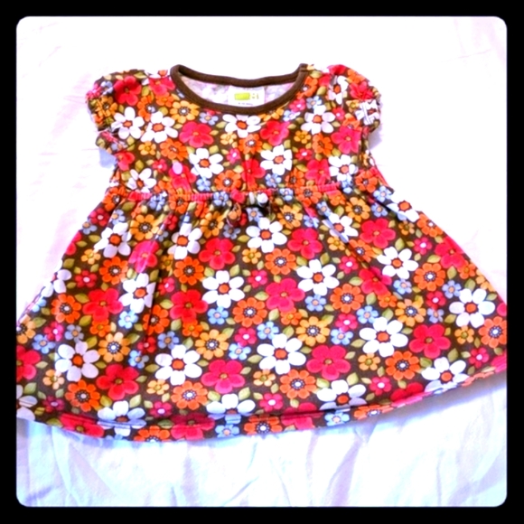Crazy 8 6-12M Flower Dress - Picture 1 of 3